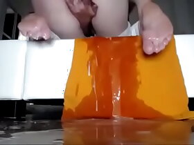 so much cum from my tight pussy have sex