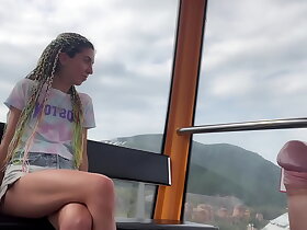 Introduce Dick Fulgid on the Ferris wheel - Stranger Girl Help me Cum in her Frowardness