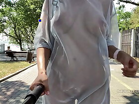 Transparent dress selfie for my subscriptions