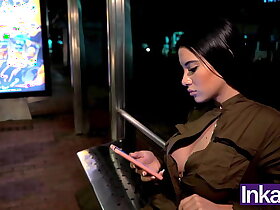 Ambar Pradax chica colombiana acepta dura follada a cambio de hardly any irse en bus a su casa