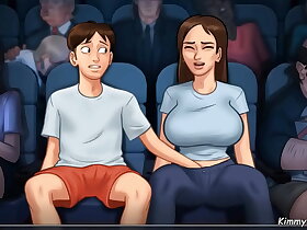 Summertime Saga - College tolerant rides huge bushwa in dorm room