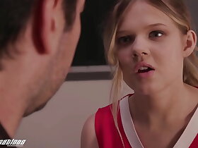 Revolutionary Sensations - Blonde Teen Cheerleader Went Cock Crazy (Coco Lovelock)