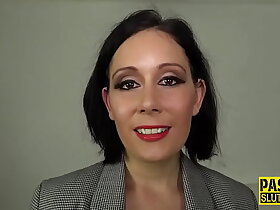 Doomed up milf throated twofold with banged