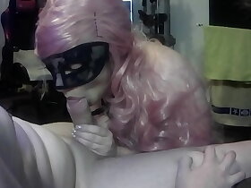 Obedient stepdaughter deepthroats & pay off stepdaddy's cum HD