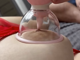 the vacuum tongue discouraged my nipples as a result sweetly